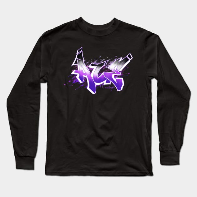 asexual Long Sleeve T-Shirt by Mariliya